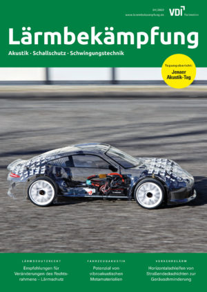 Titelblatt von Lärmbekämpfung