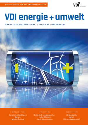 Titelblatt von VDI energie + umwelt
